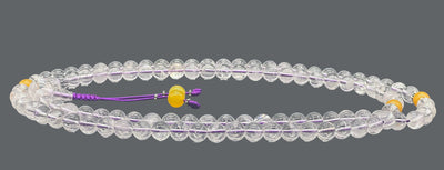 Quartz Crystal Mala #14
