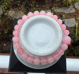 Rose Quartz Wrist Mala: Adjustable #9