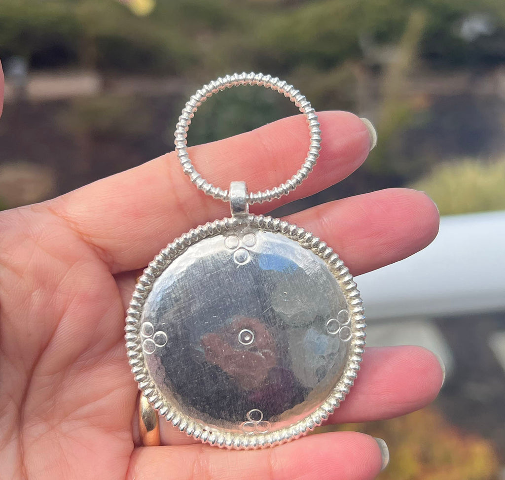 Silver Melong Wisdom Mirror #4