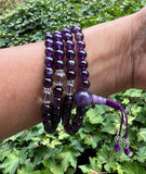 Amethyst Mala Small # 38