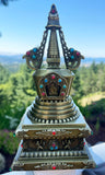 Bronze Color Stupa