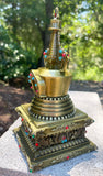 Bronze Color Stupa