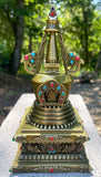 Bronze Color Stupa