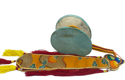 Skull Damaru #12