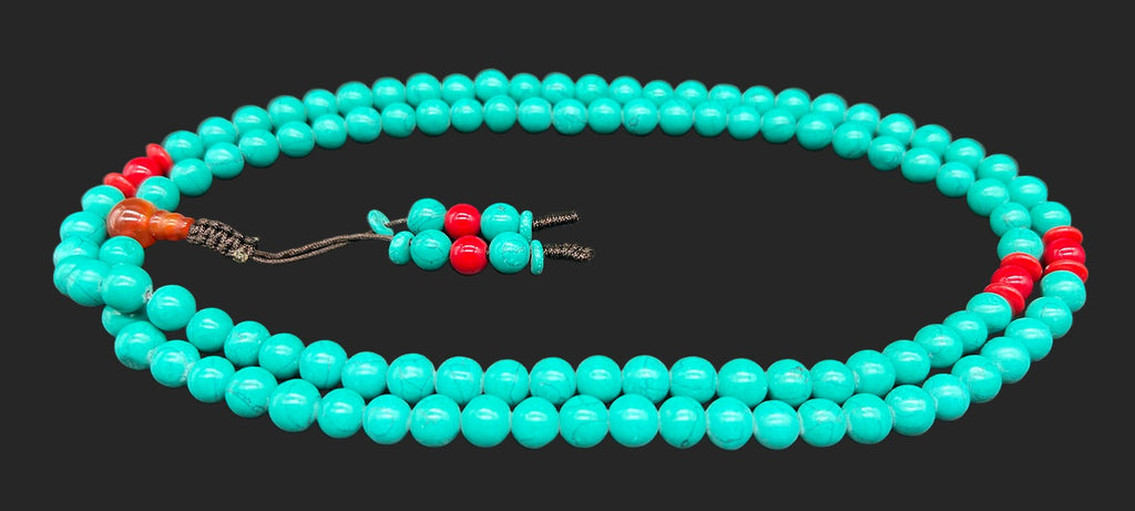 Turquoise Prayer Bead #12