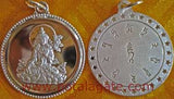 White Tara Silver Pendant #12