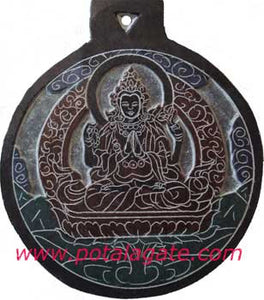 Chenrezig Stone Plaque #1