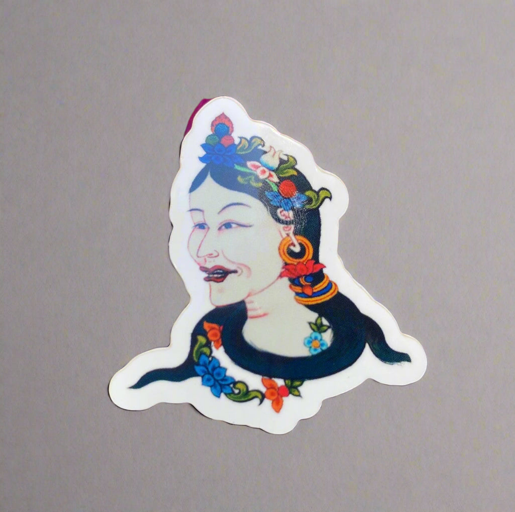 Beautiful Dakini Sticker (Art by Tulku Jamyang)