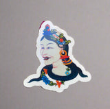 Beautiful Dakini Sticker (Art by Tulku Jamyang)