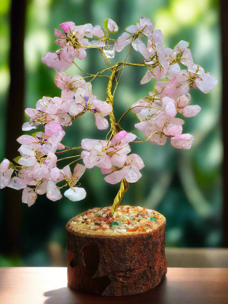 rose quartz bonsai tree Rose Quartz Tree of Life