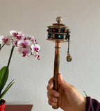 Beautiful Copper Prayer Wheel #25