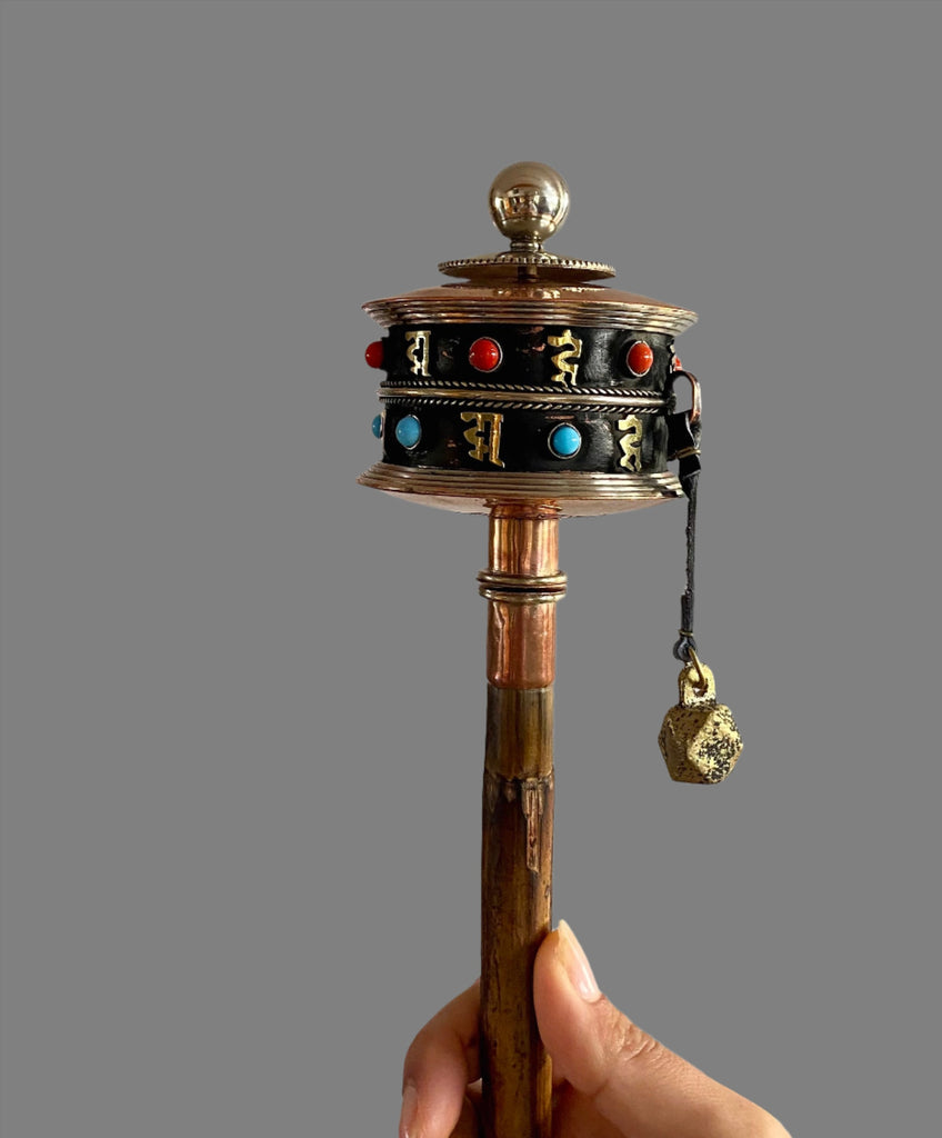 Beautiful Copper Prayer Wheel #25