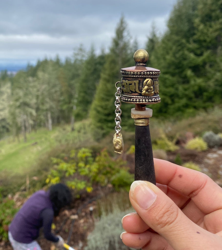 Copper Tibetan Prayer Wheel - Tiny #7