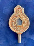 Gold Silver Plated Copper Long Life Vase / Tsebum #3