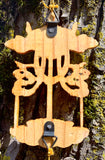8 Auspicious symbol wood hanging
