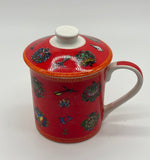 Tibetan Cup: 8 Auspicious Symbols