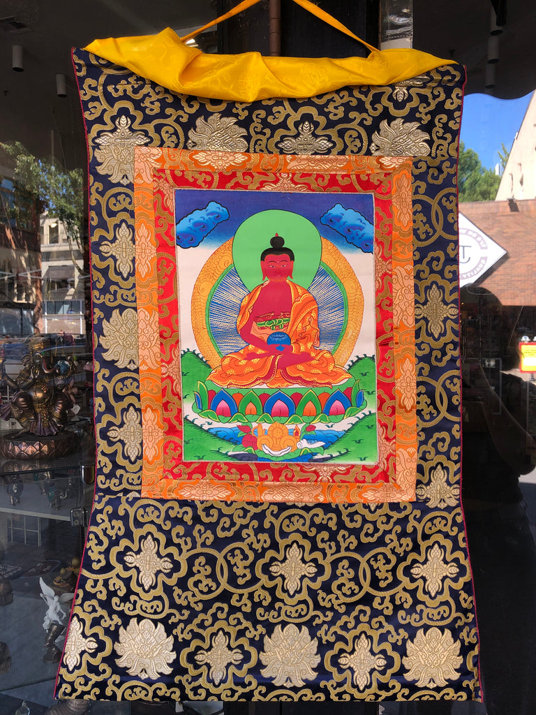 Amitabha Thangka in Medium #15