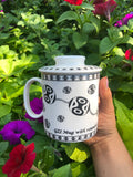 Cup: Tibetan Dzi Bead #5
