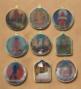 ROUND DEITY PENDANT #2