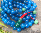 Blue Onyx Mala #7
