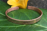 Copper Sun Bracelet #20
