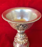 Copper with Silver Butterlamp # 17