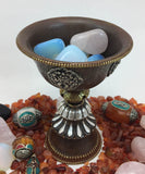 Copper with Gold Butterlamp #18