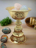 Butter lamp Ornate Gold Sm #6