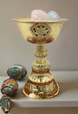 Butter lamp Ornate Gold Sm #6