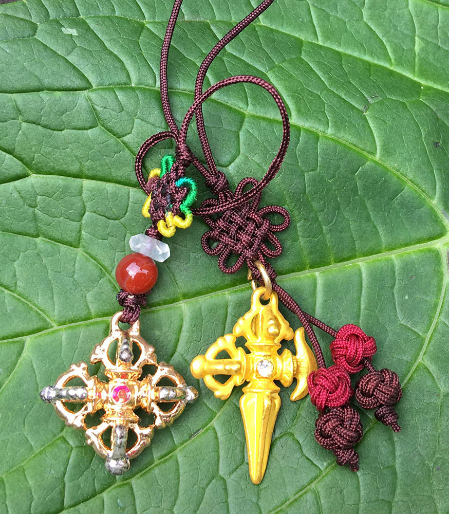 Colorful Vajra Charm #3