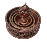 Raised Copper Mandala Set
