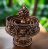 Raised Copper Mandala Set