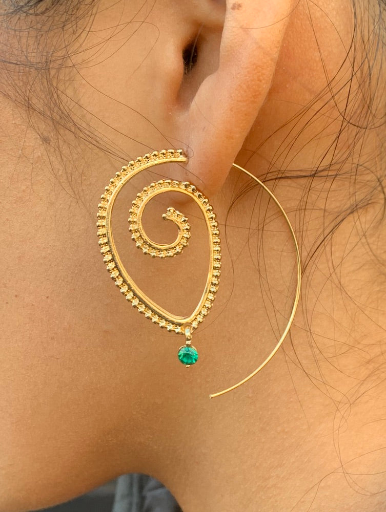 Swirl Earring #22