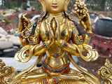 Exquisite Statue of Chenrezig