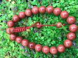 Gold Stone Wrist Mala: Adjustable #19