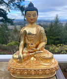 Beautiful Gold Buddha Statue