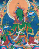 Green Tara Thangka #6