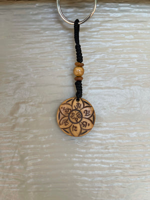 Mantra of Compassion (om mani...) Keychain #4