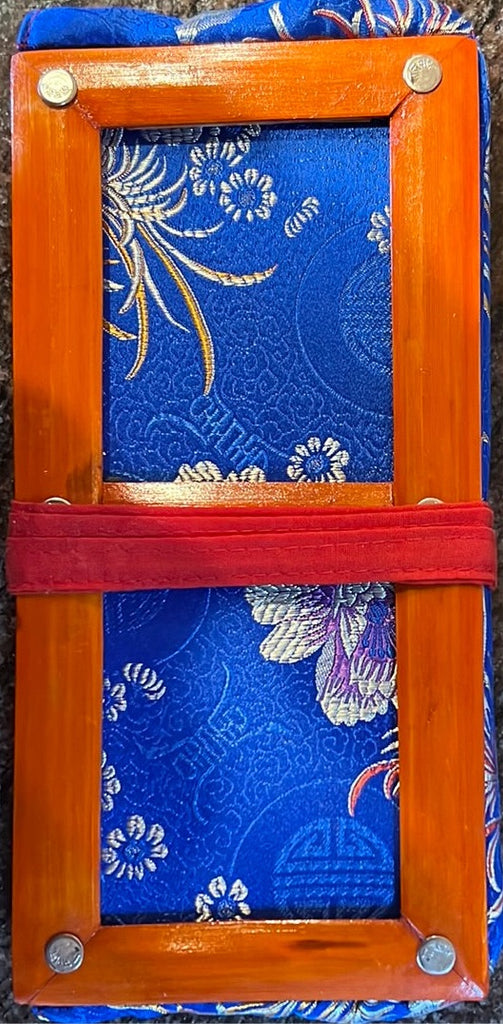Silk Brocade & Bamboo Text Covers #19