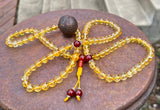 Citrine Adjustable Mala #20