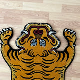 Hand Knotted Tiger Carpet Small