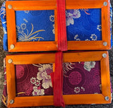 Silk Brocade & Bamboo Text Covers #19