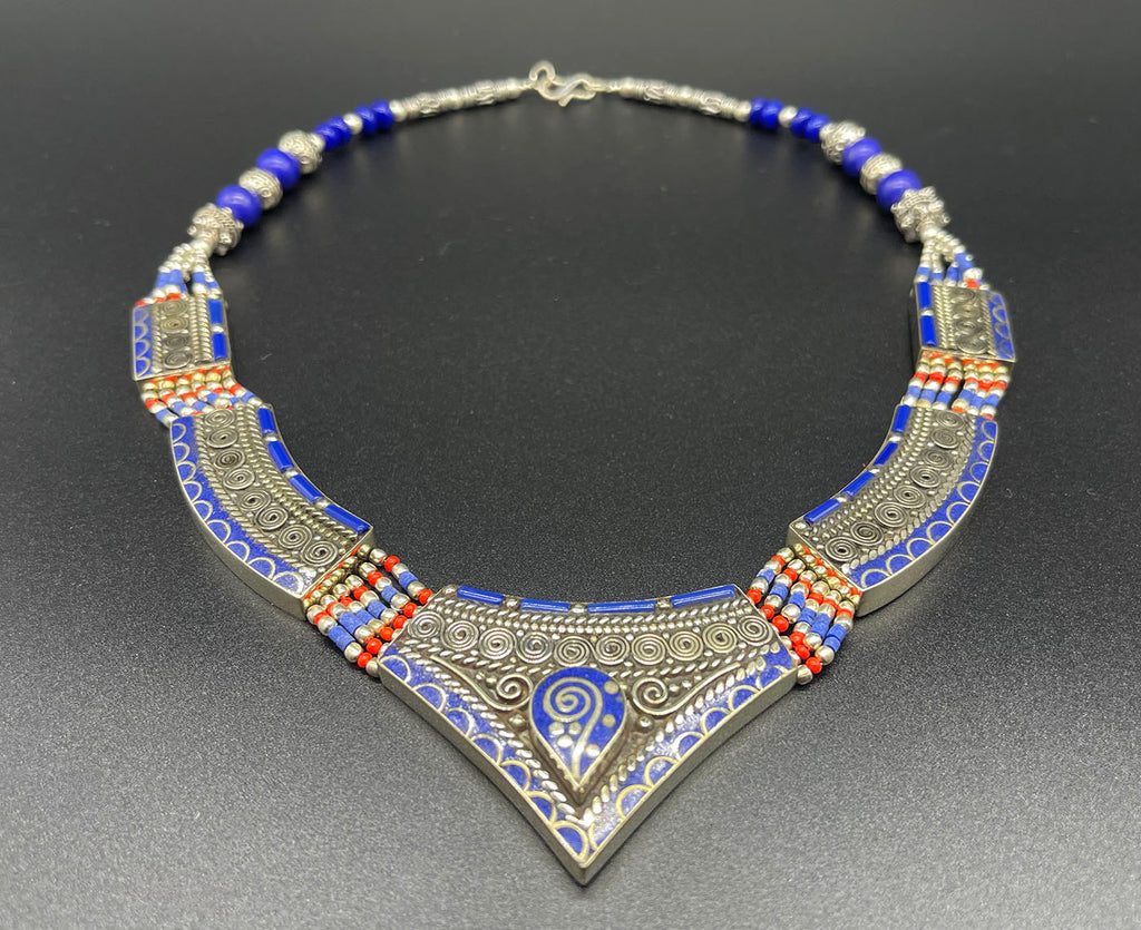 Lapis Tibetan Necklace # 3