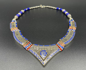 Lapis Tibetan Necklace # 3