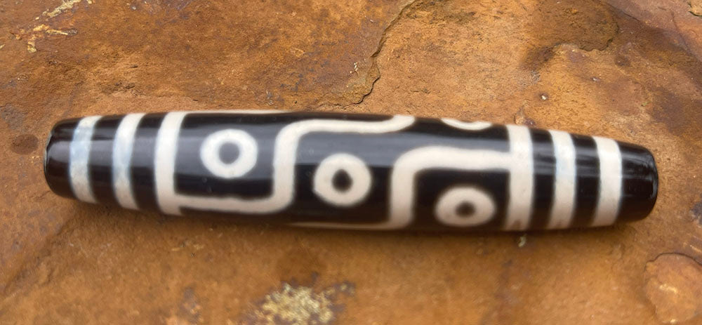 Nine Eye Dzi Bead # 3