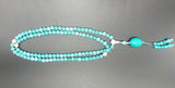 Aquamarine Mala 108 Beads #20