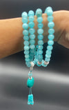 Aquamarine Mala 108 Beads #20