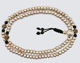Sterling Silver Bead Mala #22