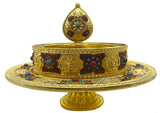 Ornate Mandala in Gold Color