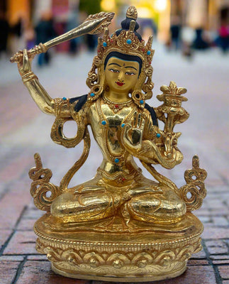 Manjushri Buddha Statue
